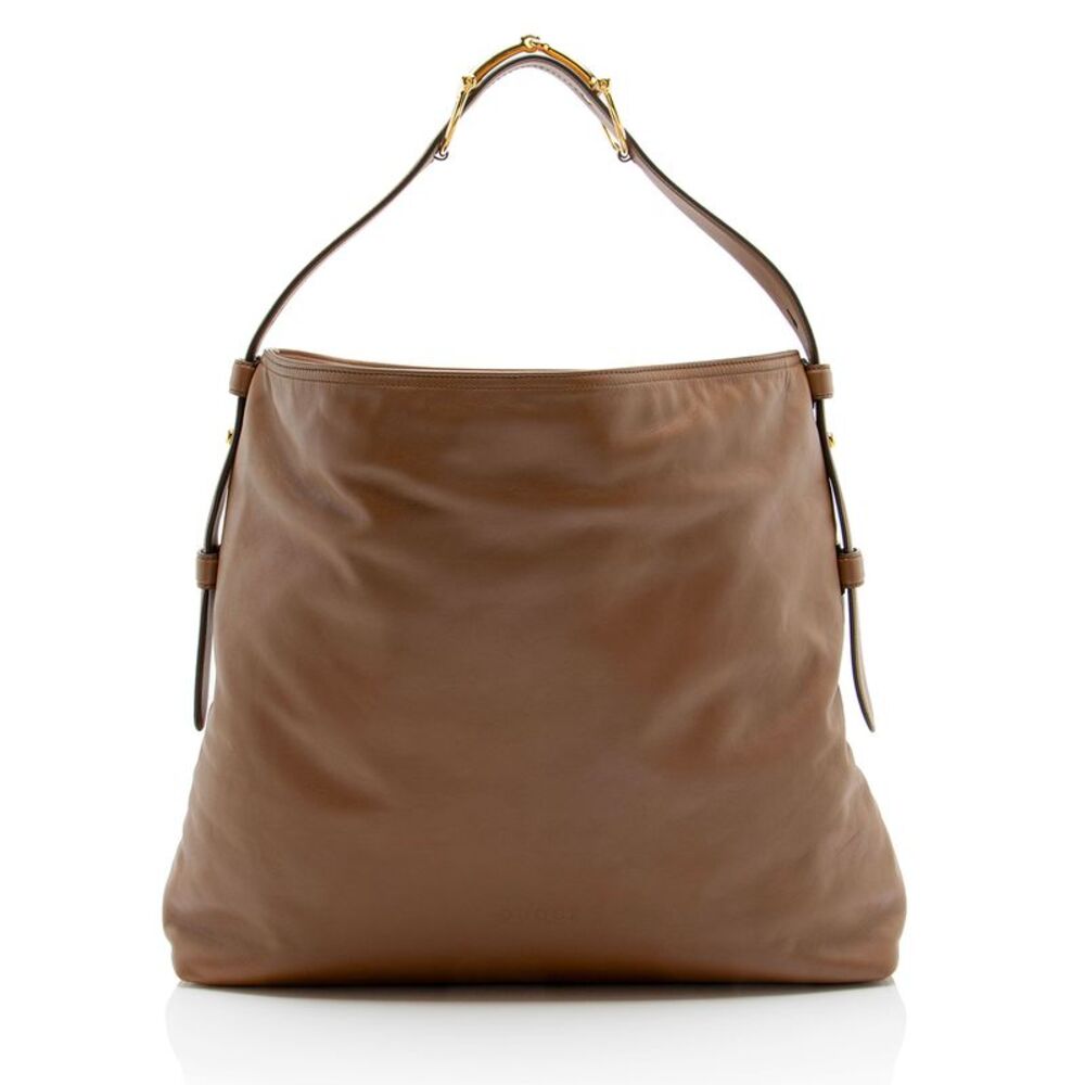 Gucci Leather Horsebit Beatrix Large Tote